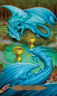 2 of Cups card