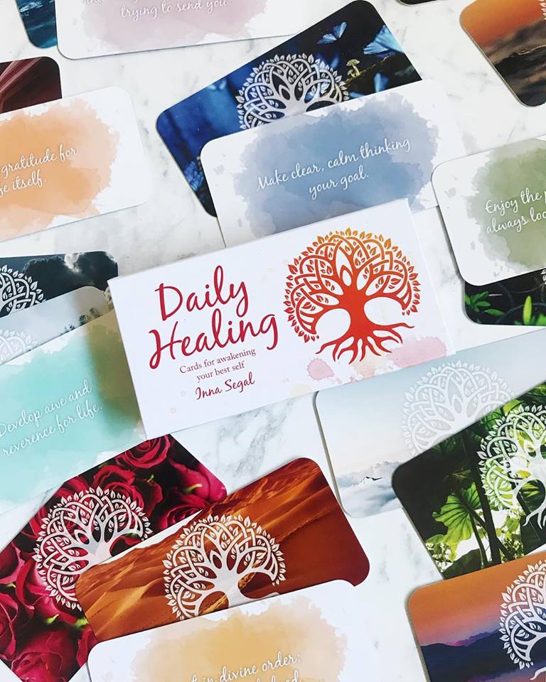 daily healing deck and cards