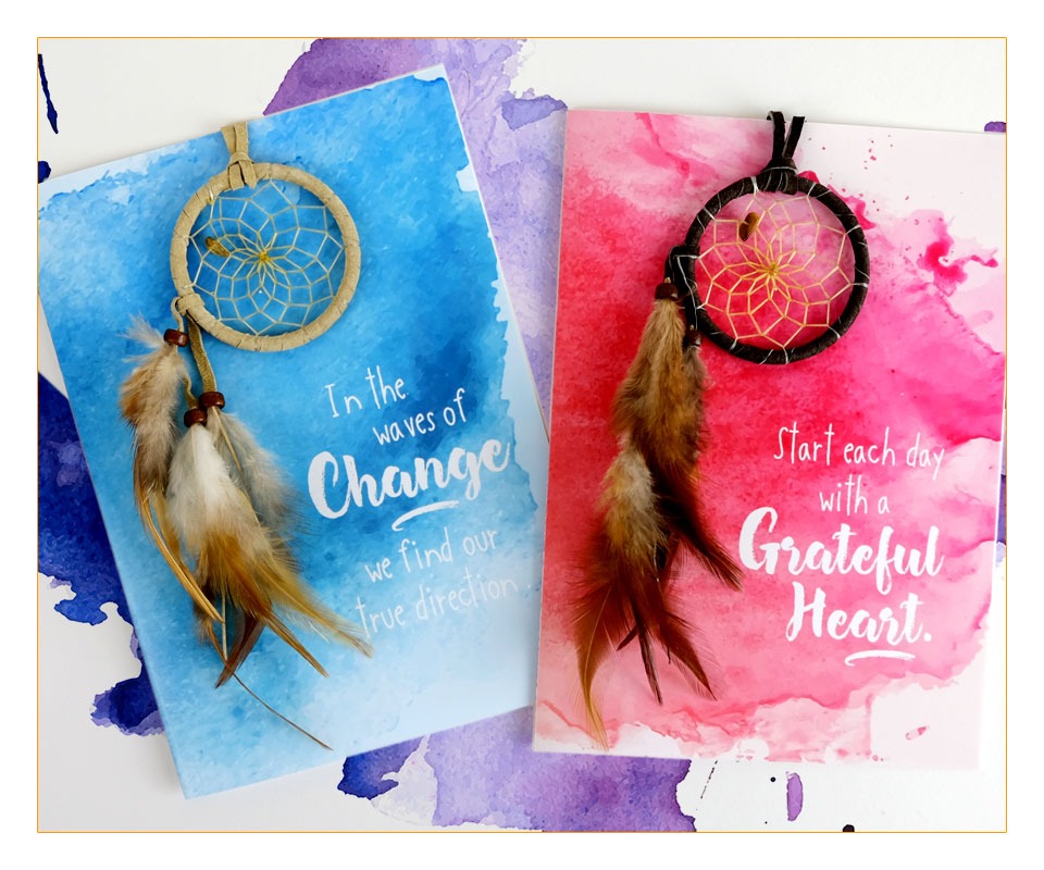 dream catcher greeting cards