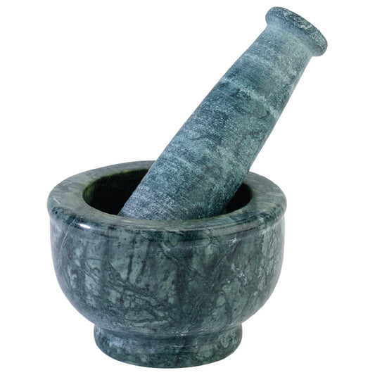 4" Green Mortar and Pestle