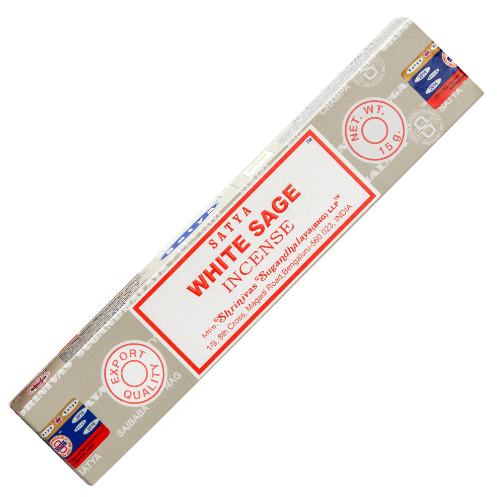 15g pack of Satya White Sage sticks