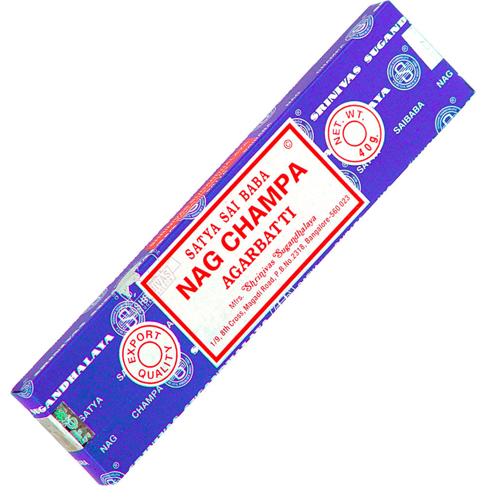 40g pack of Satya Nag Champa incense