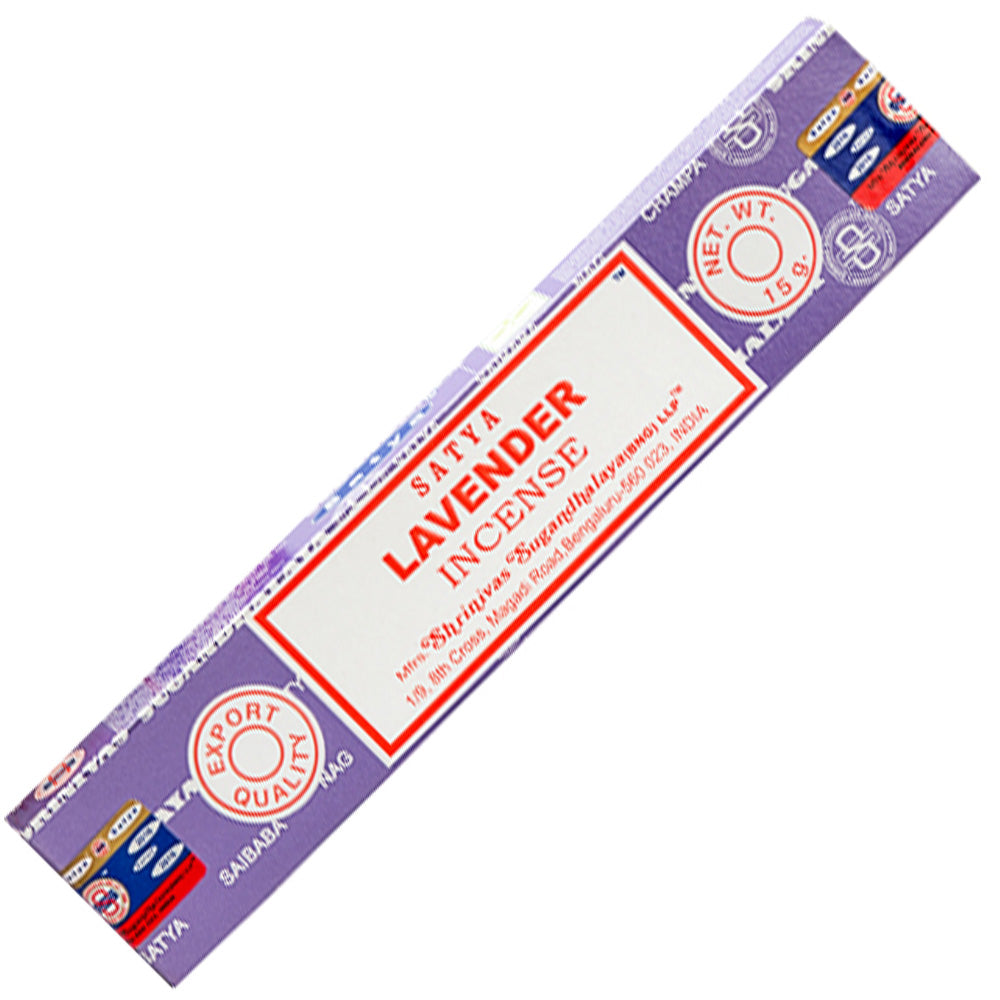 15g pack of Satya Lavender sticks