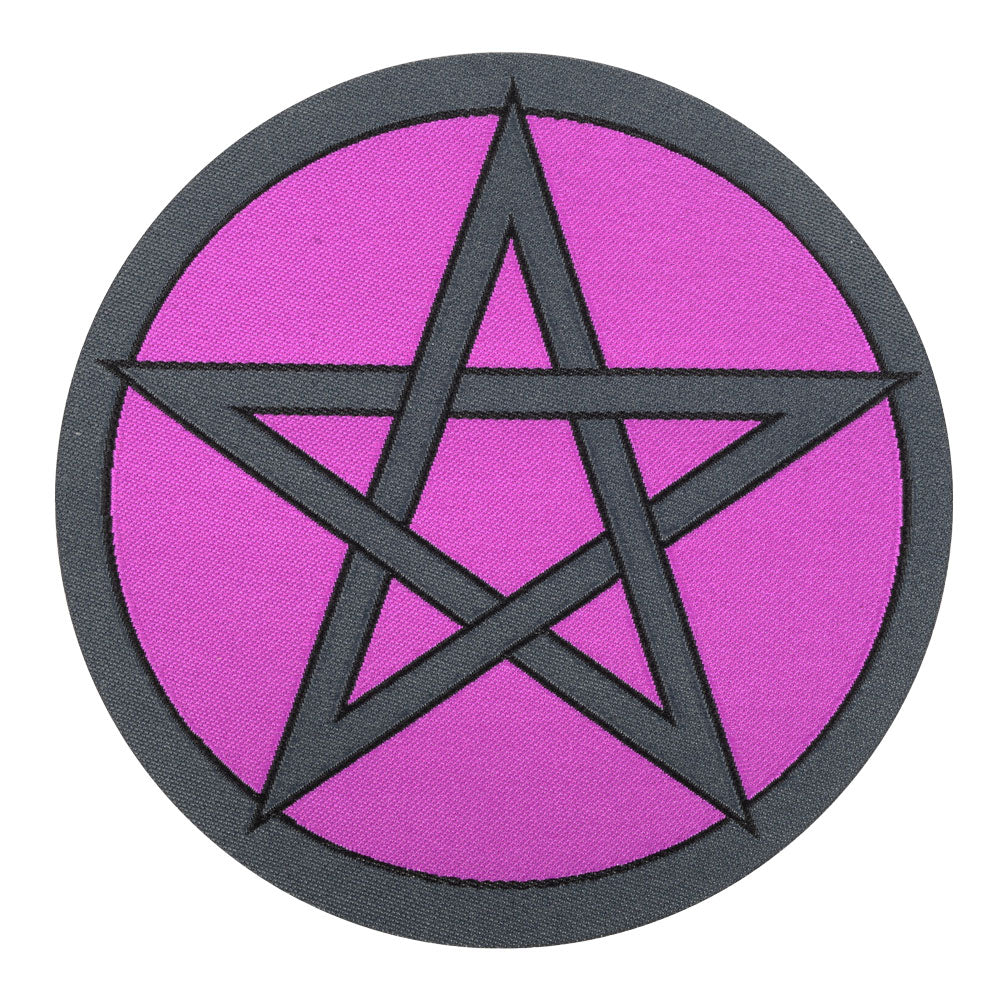 pentacle iron-on patch