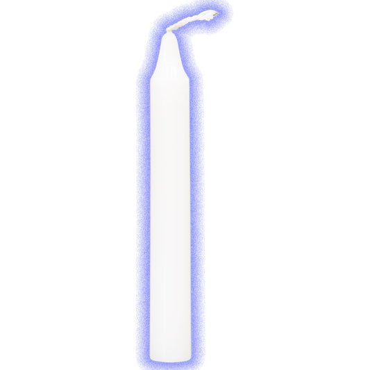 white chime candle
