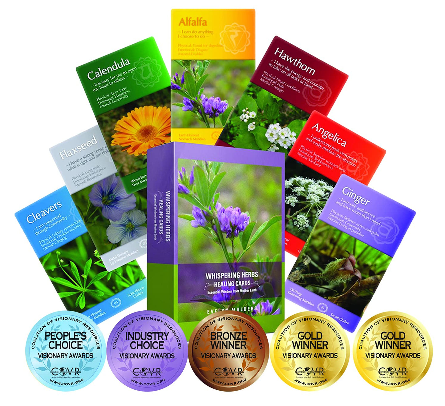 Whispering Herbs Healing Cards