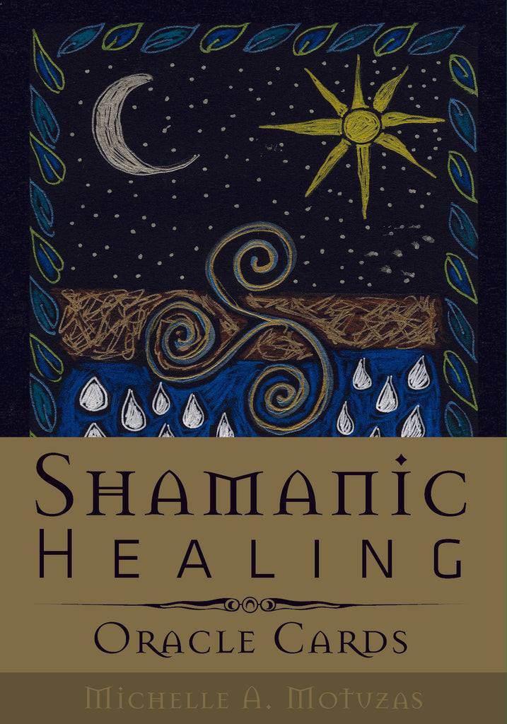 shamanic healing oracle deck box cover