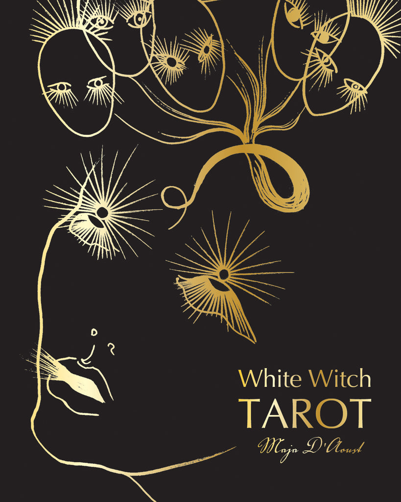 white witch tarot deck box cover