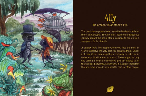 ally card and card description