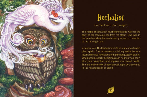 herbalist card and card description
