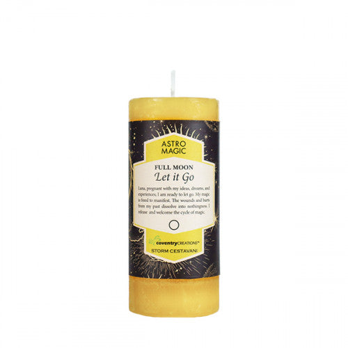 Astro Magic Full Moon 'Let It Go' candle