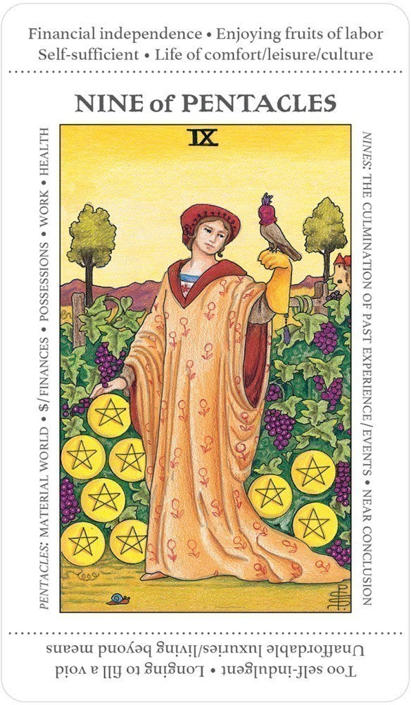 9 of Pentacles card
