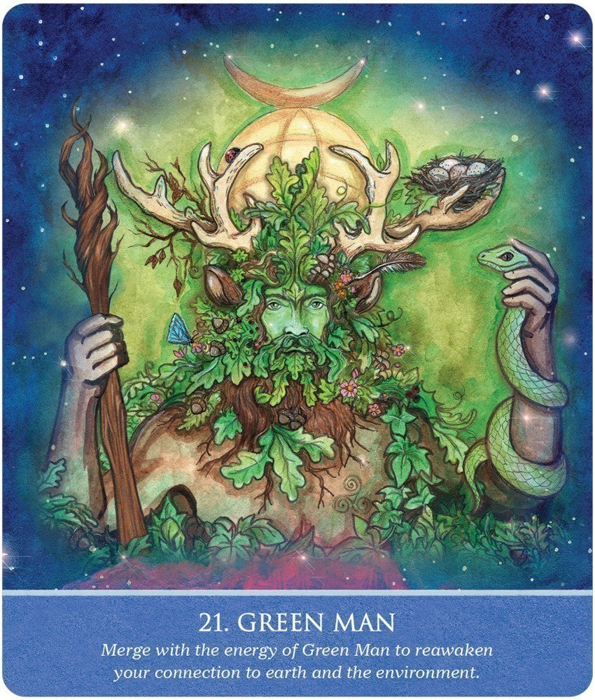 Card 21; Green Man