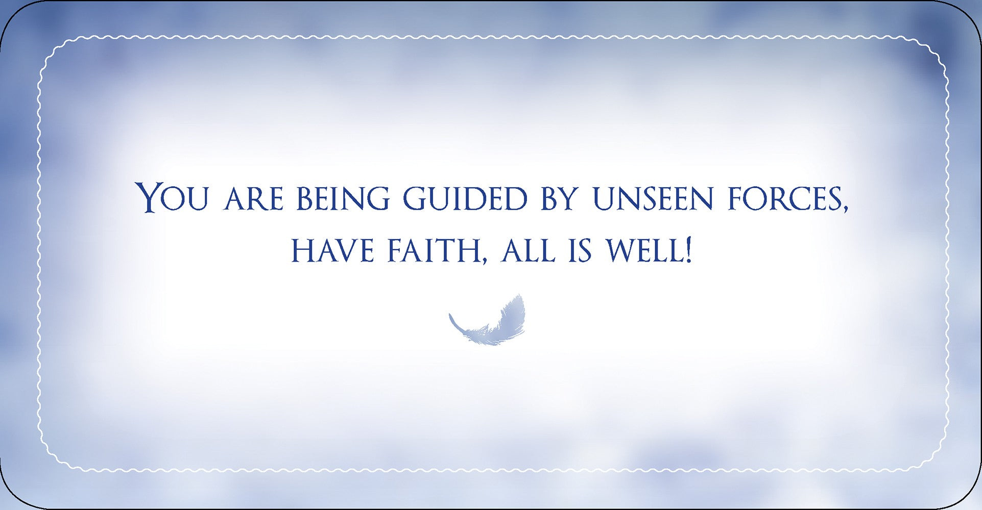 guided by unseen forces card