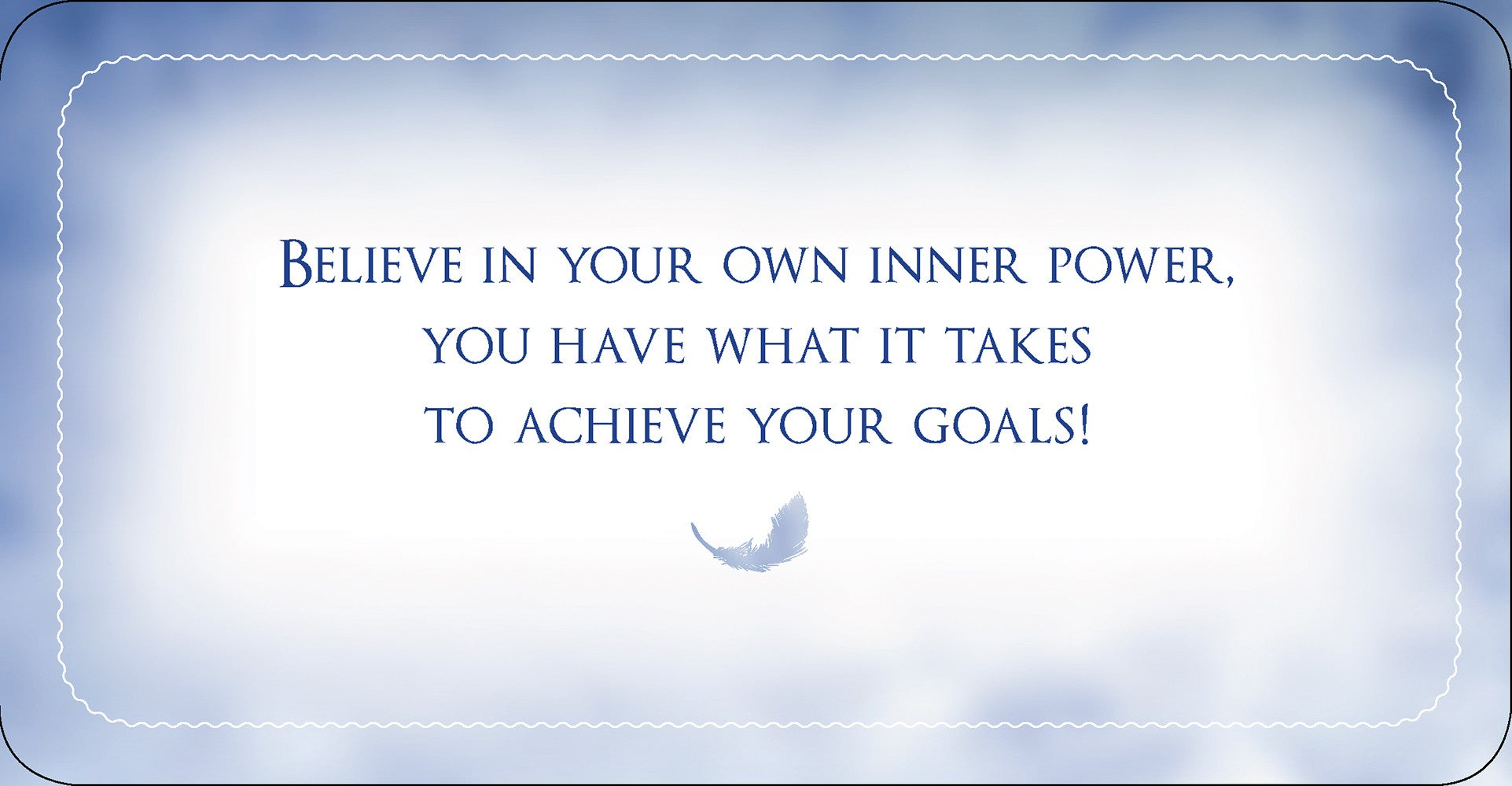 believe in inner power card
