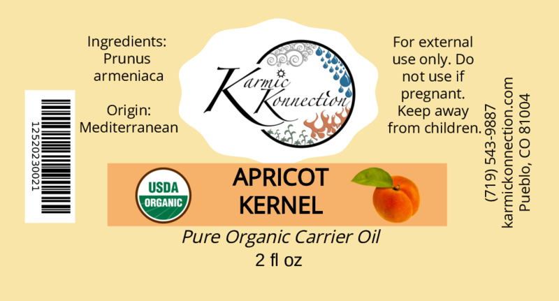 organic apricot kernel carrier oil 2 oz