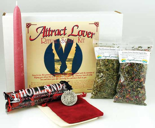 Attract lover ritual spell kit