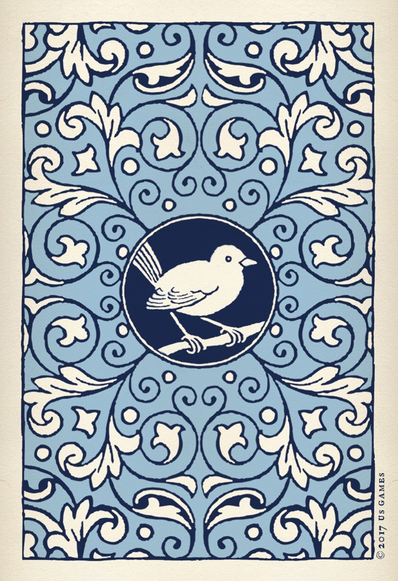 Blue Bird Lenormand card back
