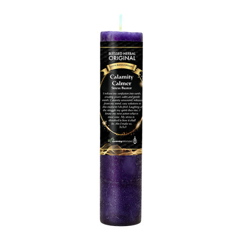 Blessed Herbal Candle: Calamity Calmer (Limited Edition)