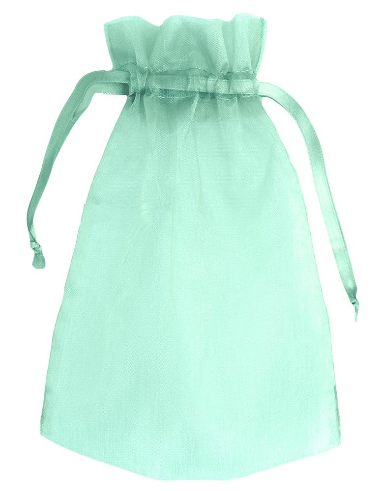 Botanical Inspirations included mint organza bag