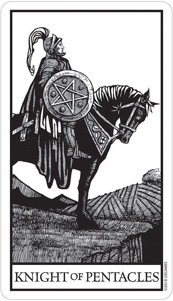 Knight of Pentacles card