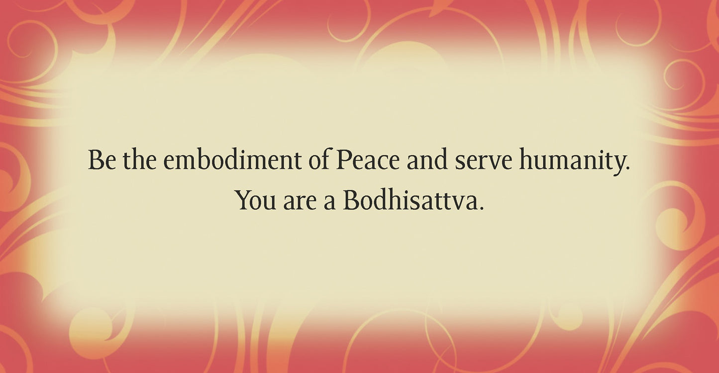Bodhisattva card