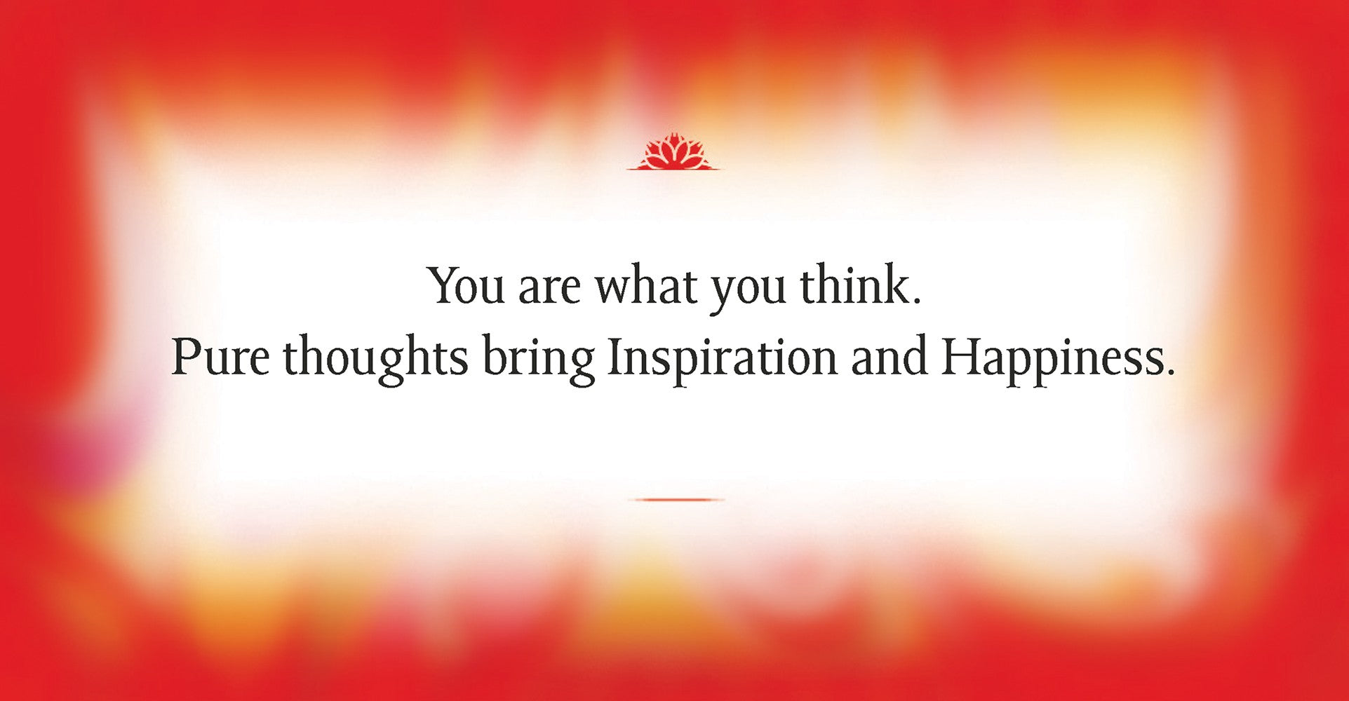 Pure thoughts card