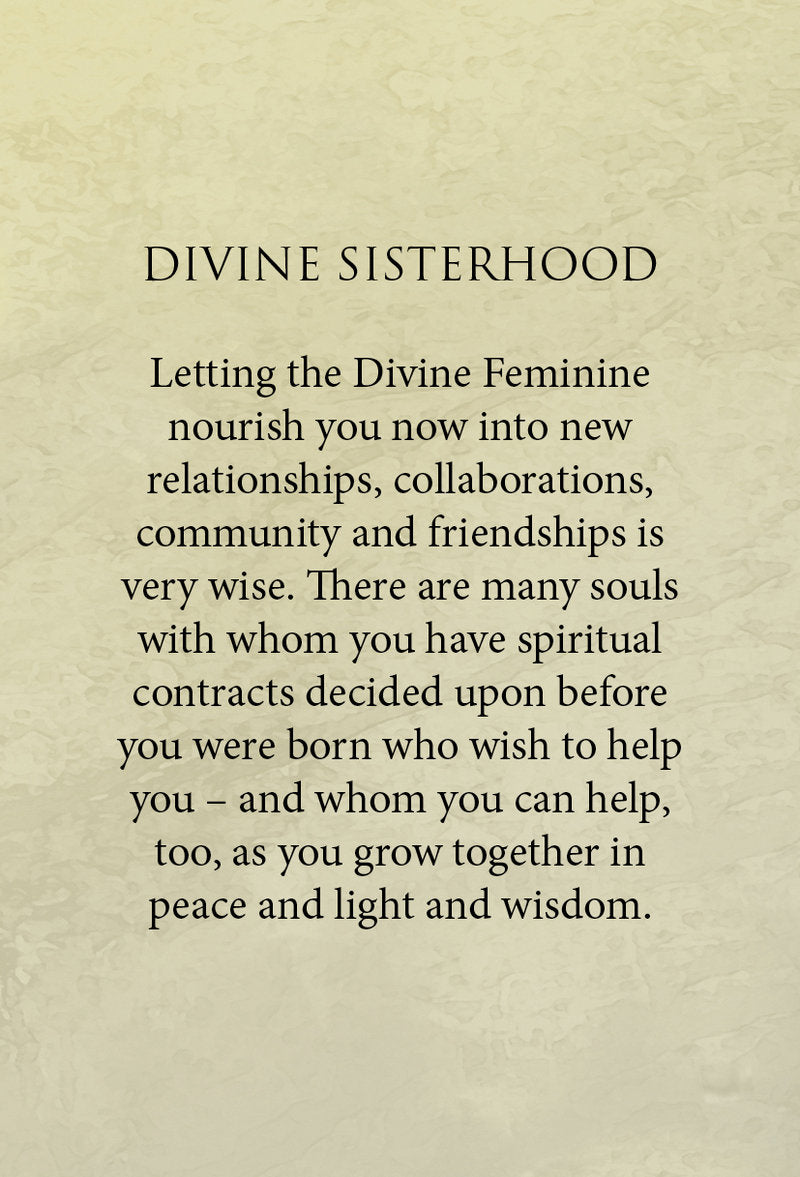 divine sisterhood card
