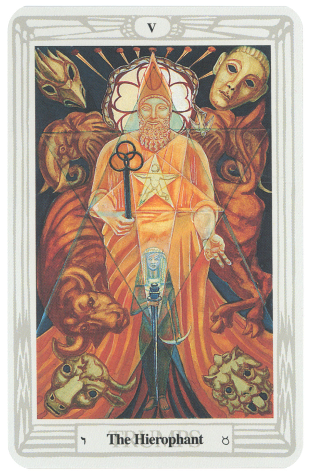 the hierophant card
