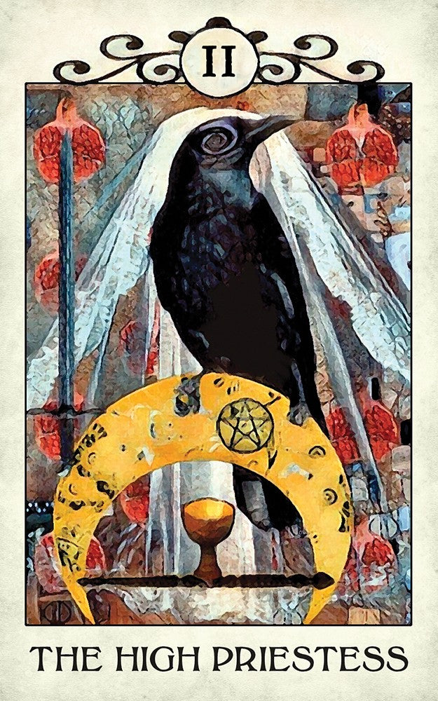 The High Priestess card