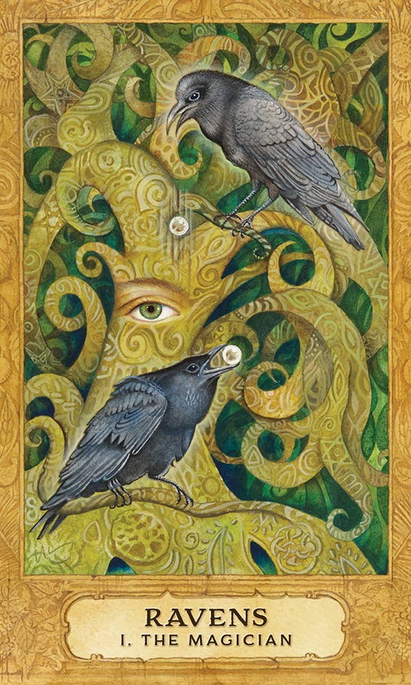 Ravens (The Magician) card