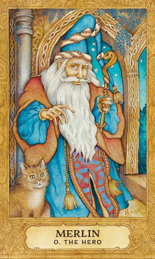 Merlin (The Hero) card