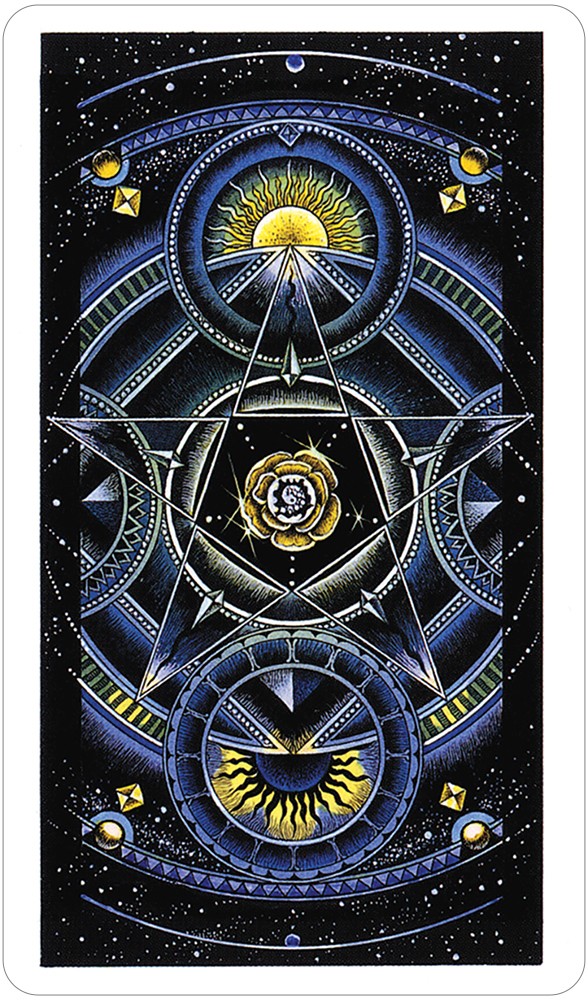 Cosmic Tarot back of card