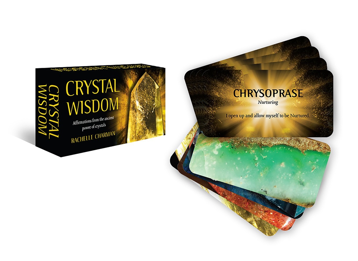 Crystal Wisdom view of box and cards