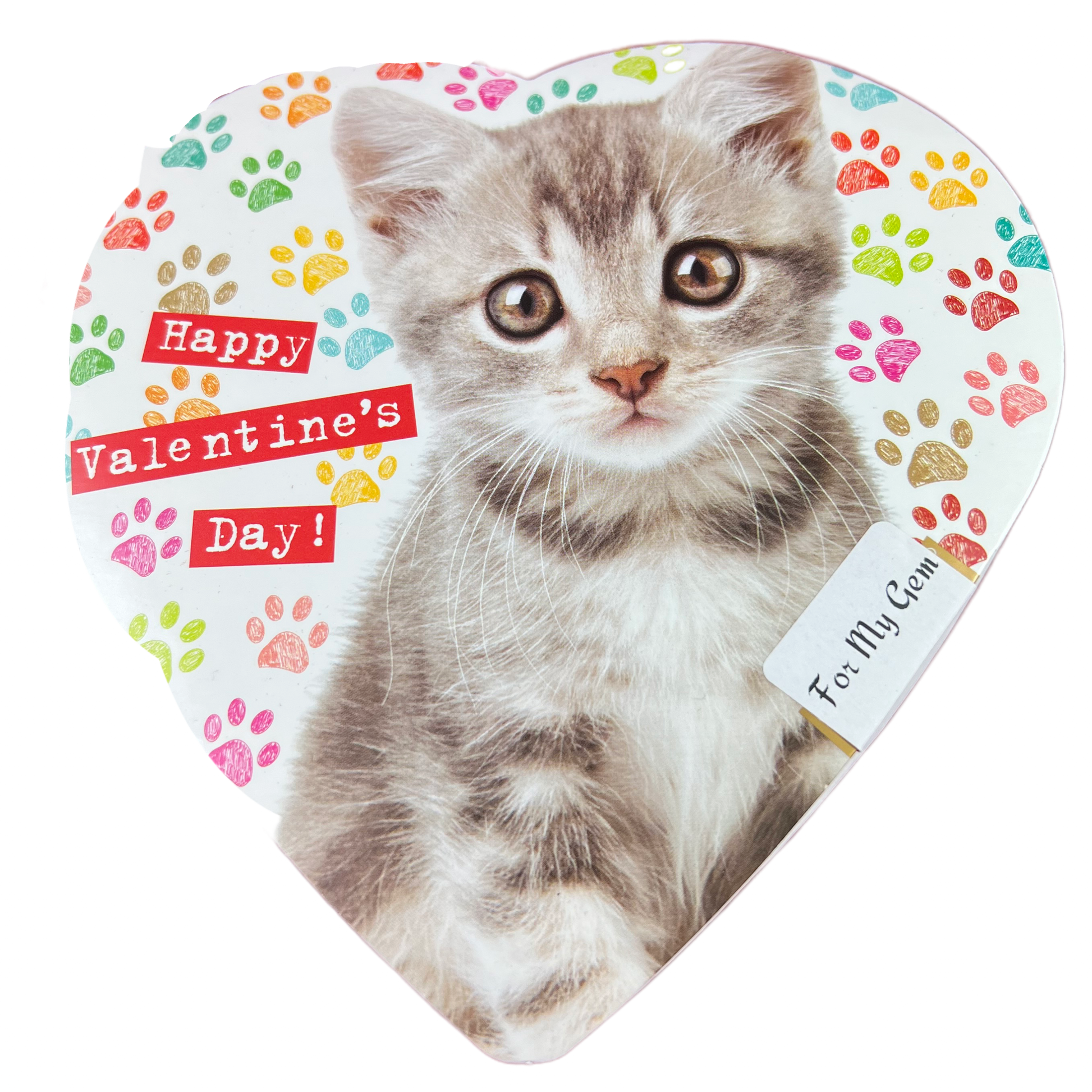 Cat 2 cover crystal valentine box