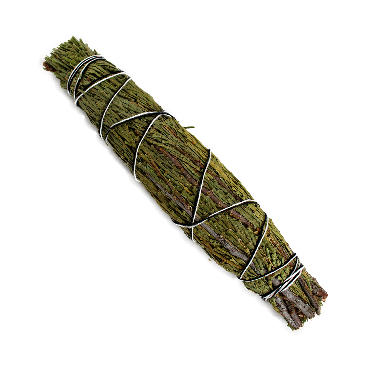 Wrapped nine-inch cedar bundle