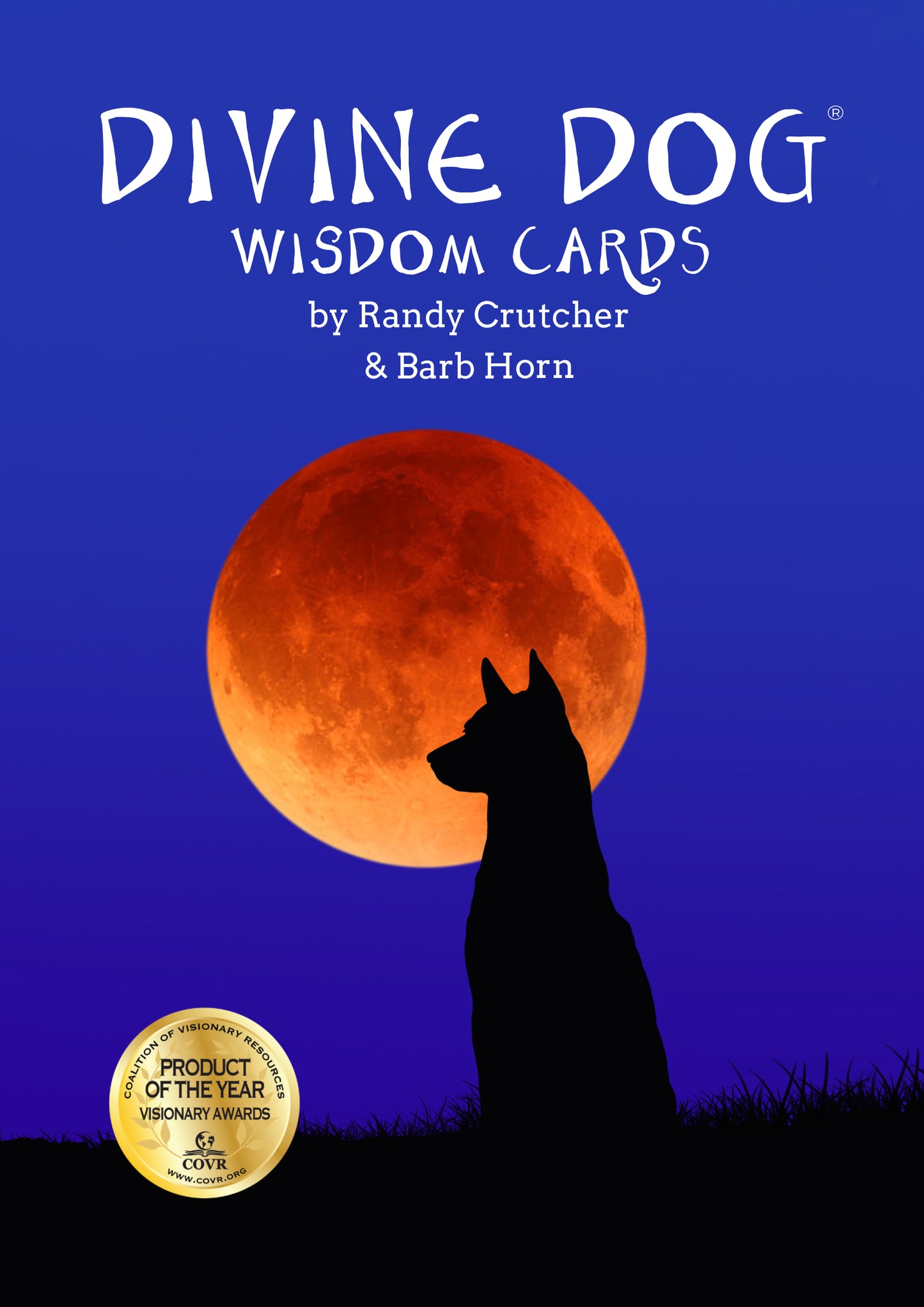 Divine dog wisdom cards deck box cover