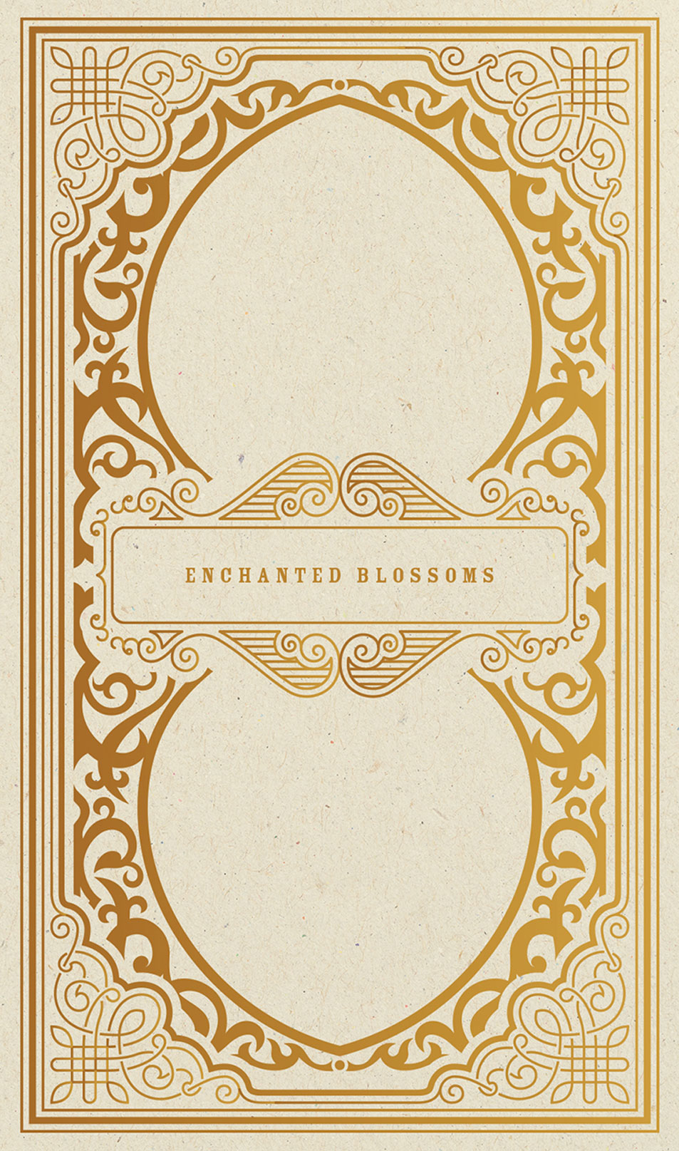 Enchanted Blossoms card back