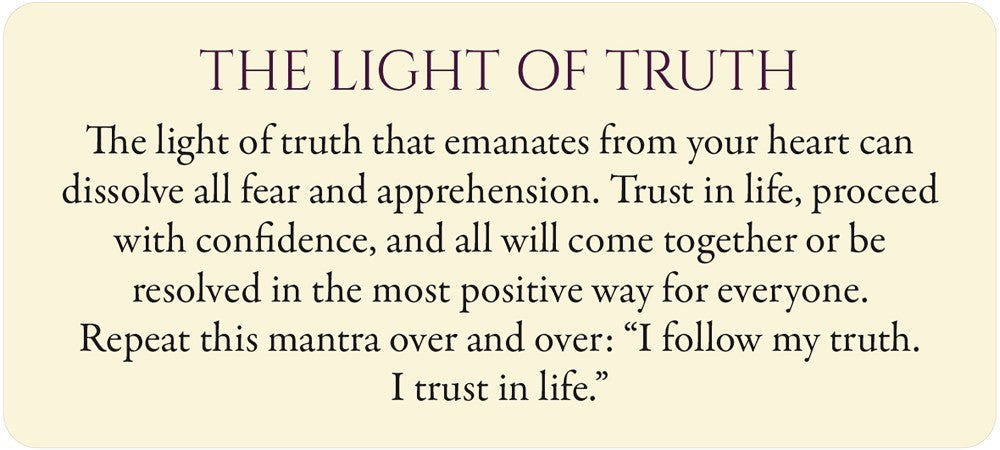 the light of truth card