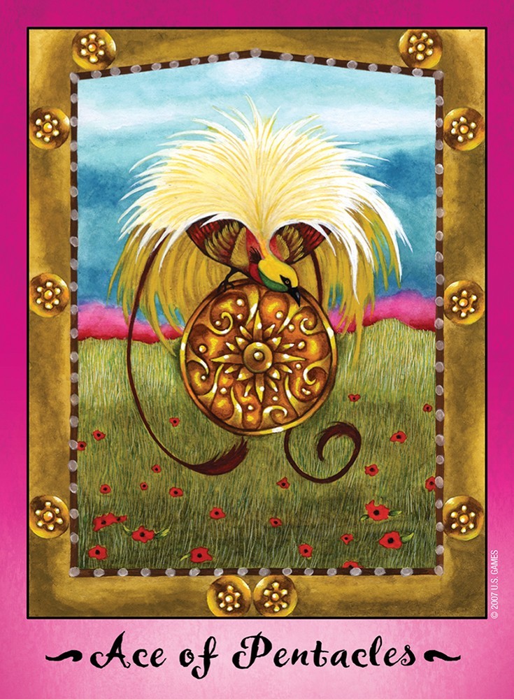 Ace of Pentacles card