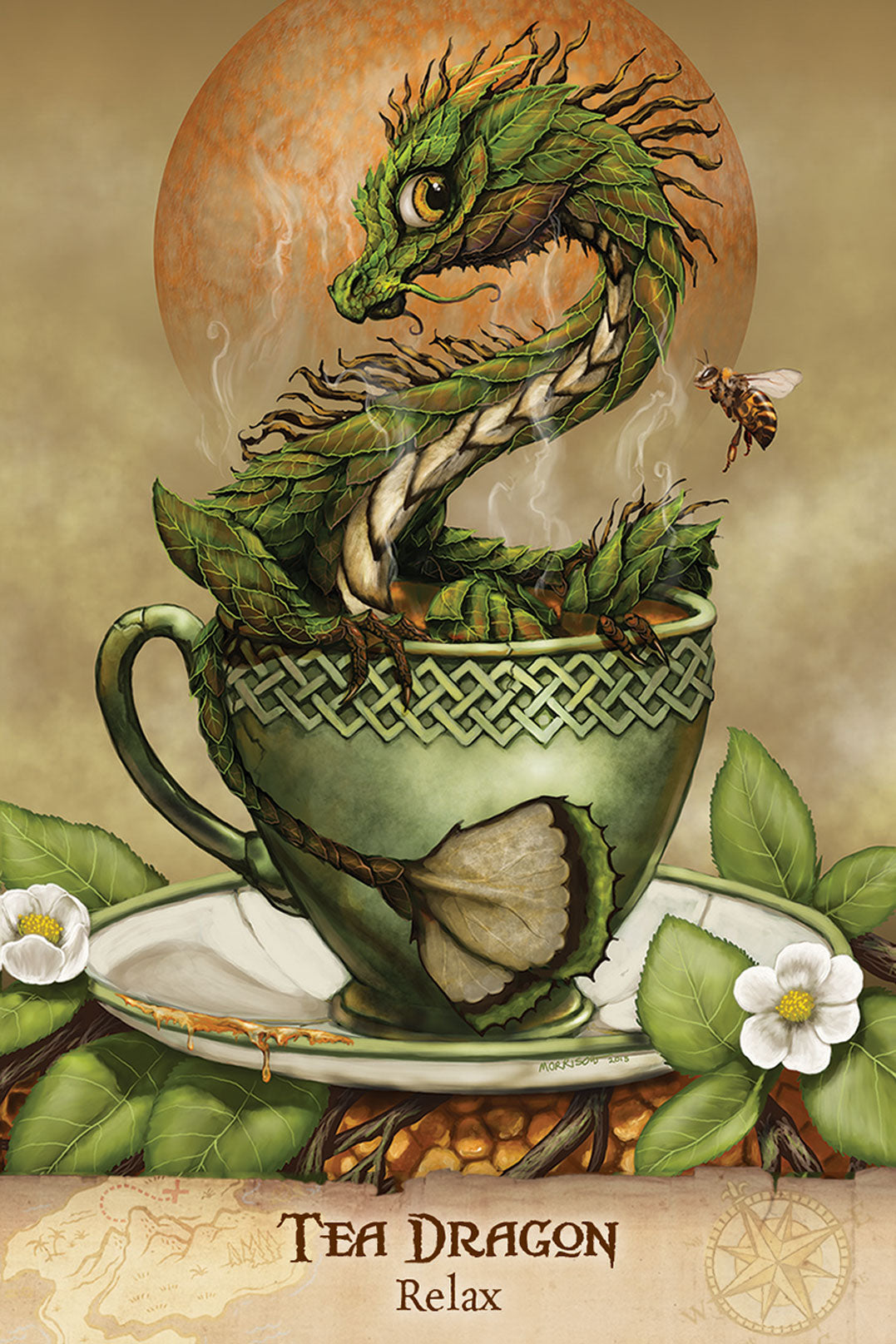 tea dragon card