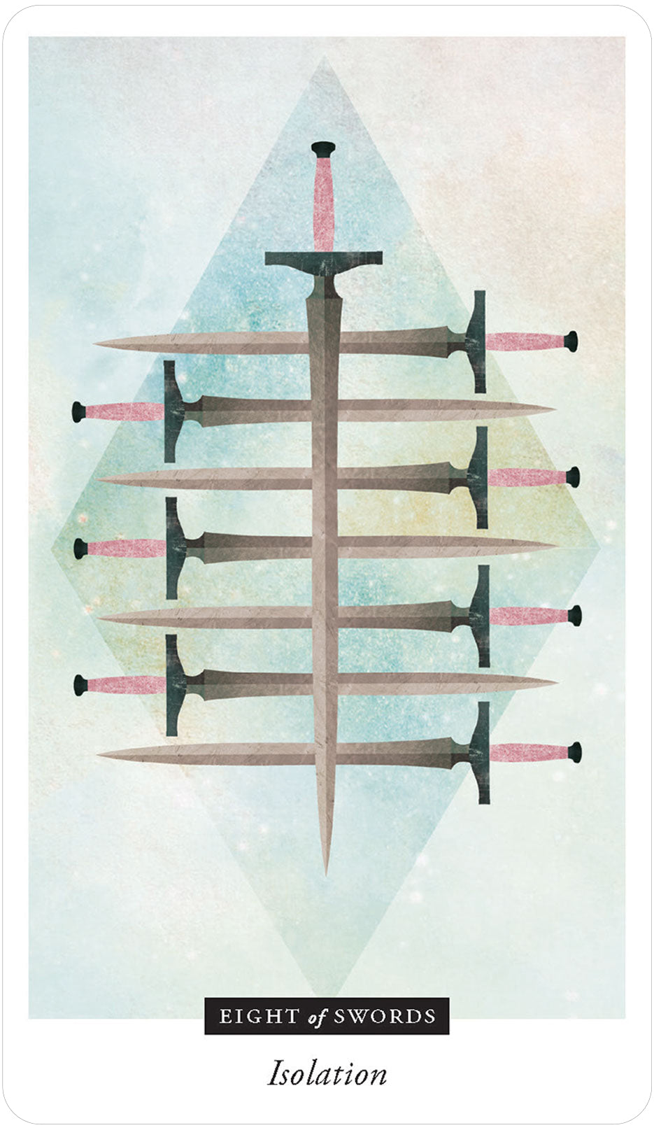 8 of Swords card