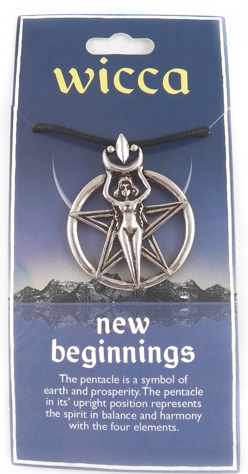 Wicca new beginnings necklace