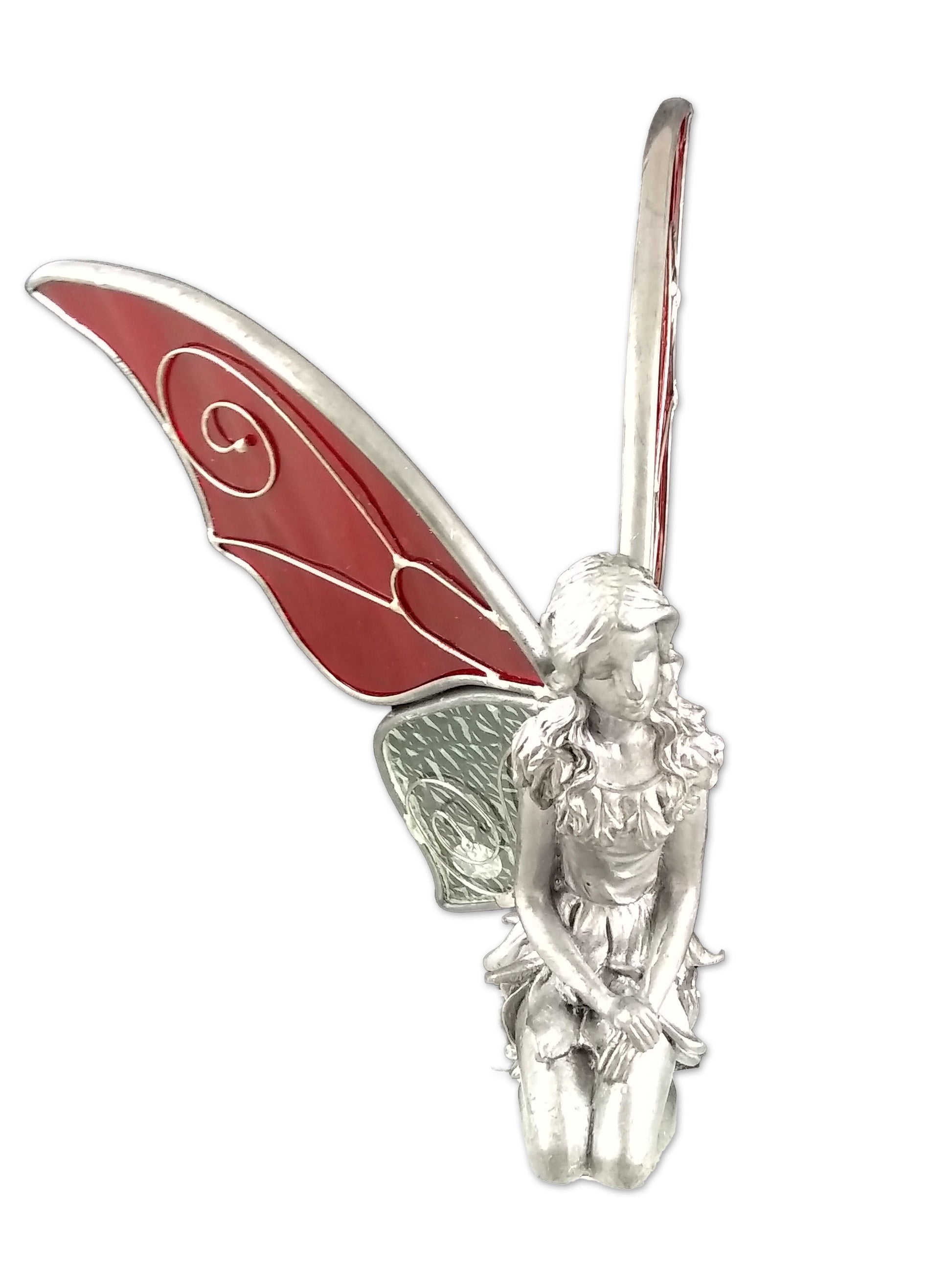 pewter fairy front view