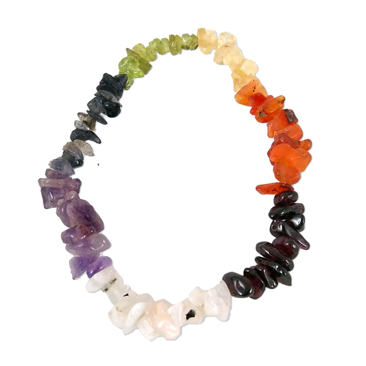 Chakra Energy Chip Bracelet