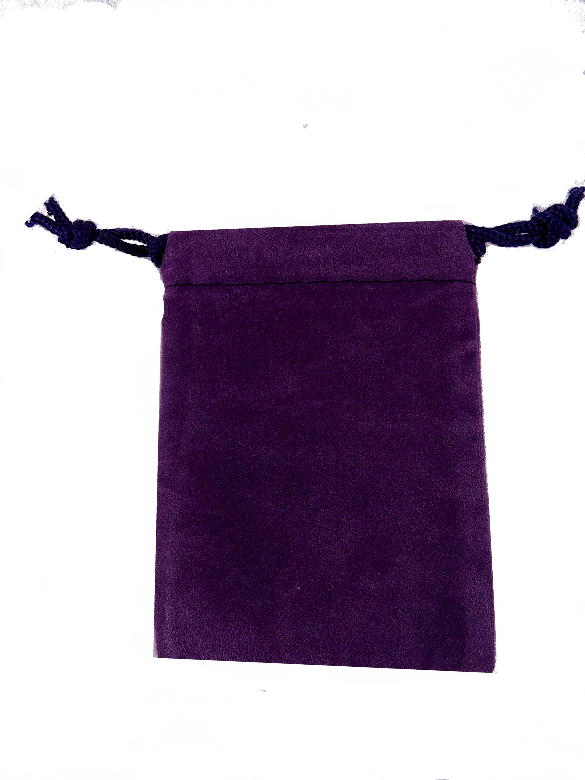2x3 purple felt bag