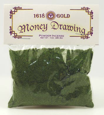 money drawing incense powder