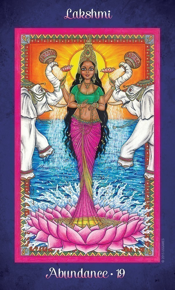 Lakshmi; Abundance card