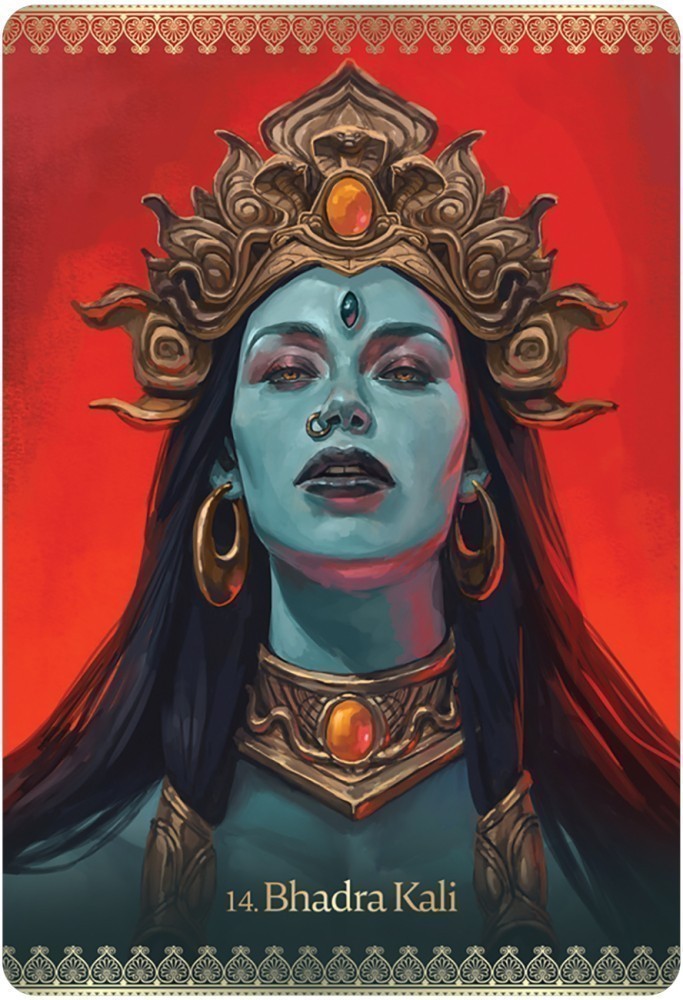 14; Bhadra Kali card