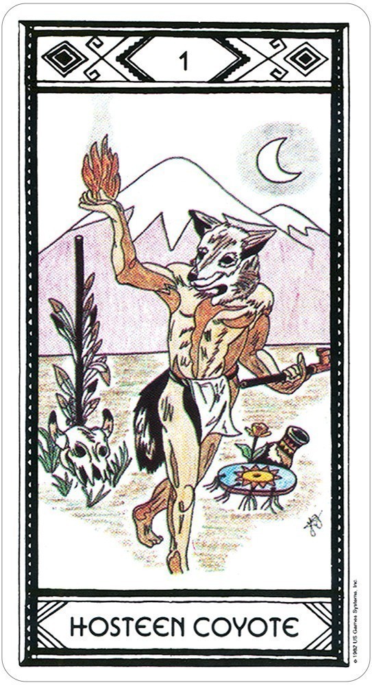 Hosteen Coyote card